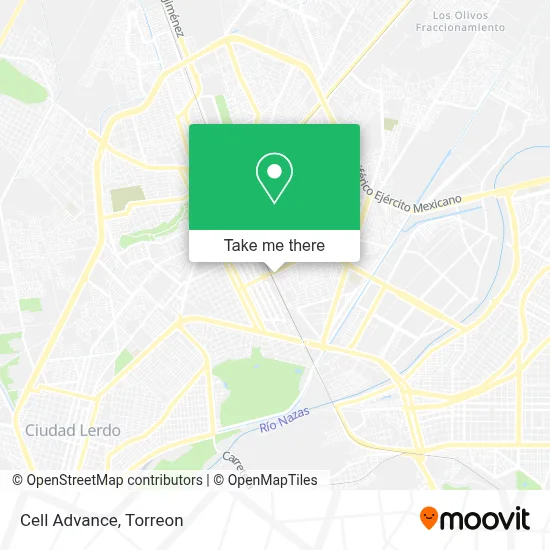 Cell Advance map