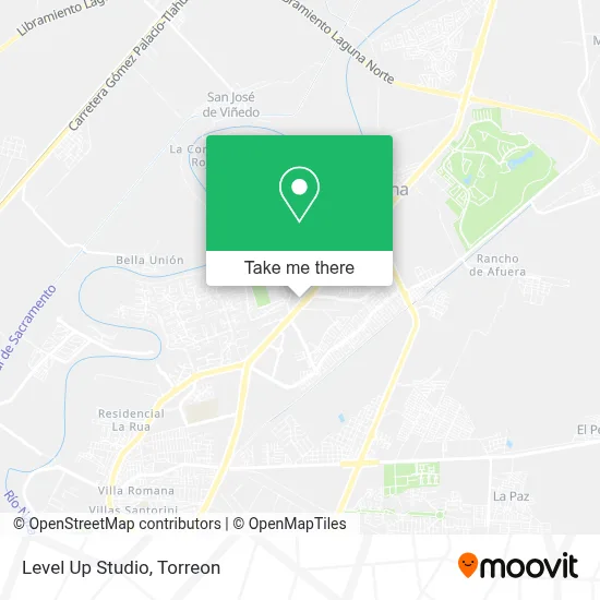 Level Up Studio map