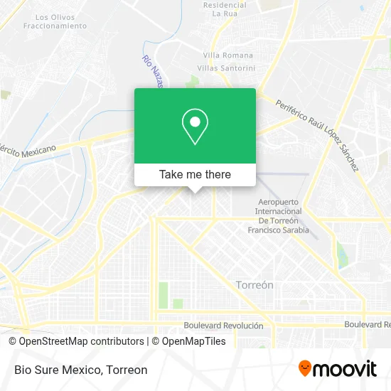 Bio Sure Mexico map