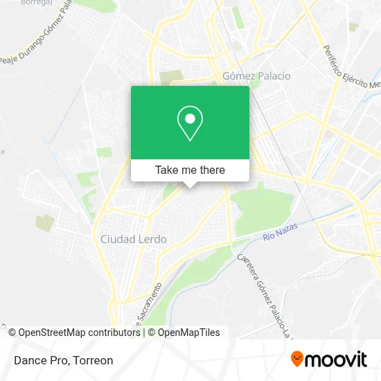 Dance Pro map