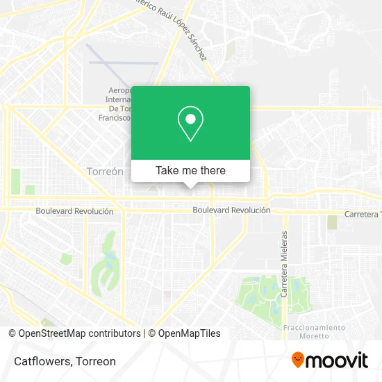 Catflowers map