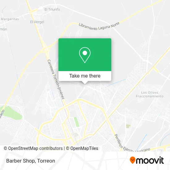 Barber Shop map