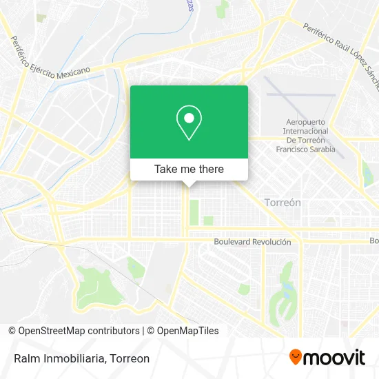 Ralm Inmobiliaria map