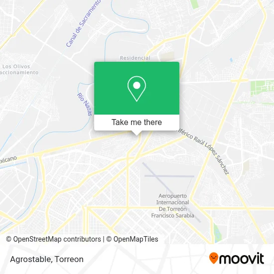 Agrostable map