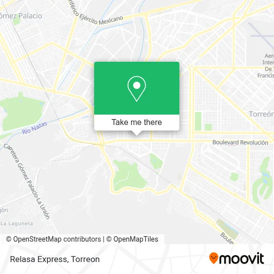 Relasa Express map