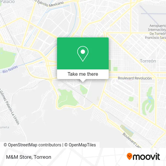 M&M Store map