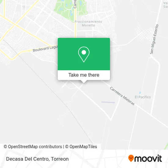 Decasa Del Centro map