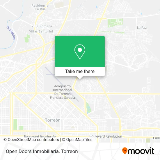 Open Doors Inmobiliaria map