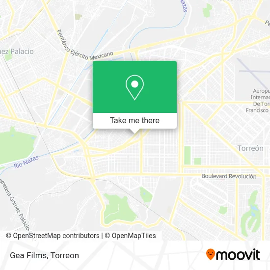 Gea Films map