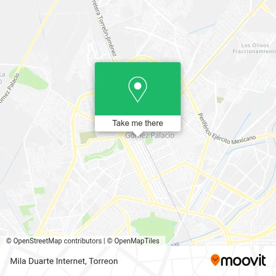 Mila Duarte Internet map