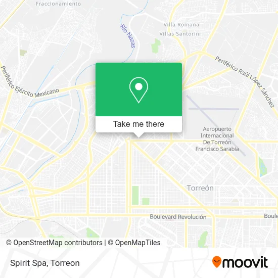 Spirit Spa map
