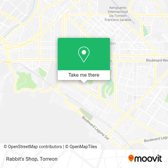 Rabbit's Shop map
