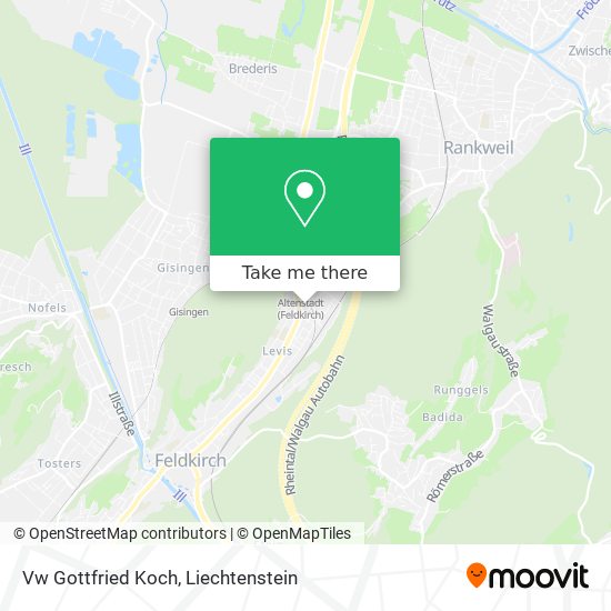 Vw Gottfried Koch map