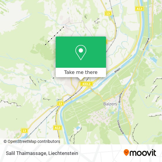 Salil Thaimassage map