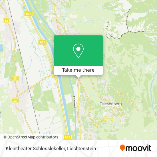 Kleintheater Schlösslekeller map