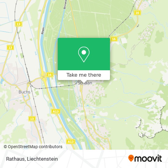 Rathaus map