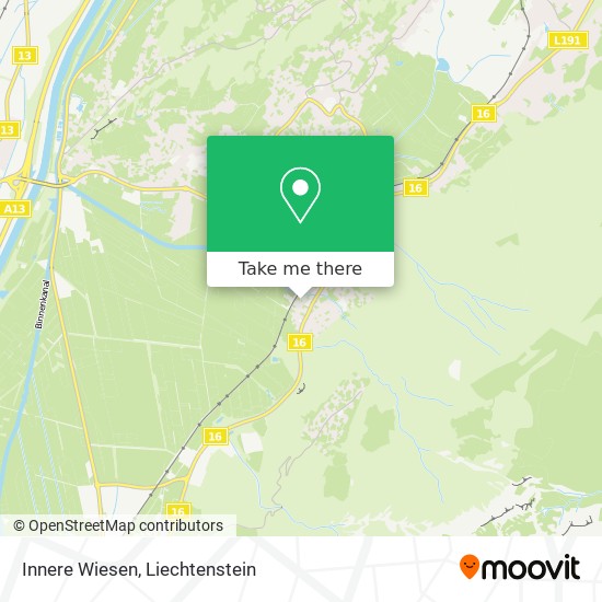 Innere Wiesen map