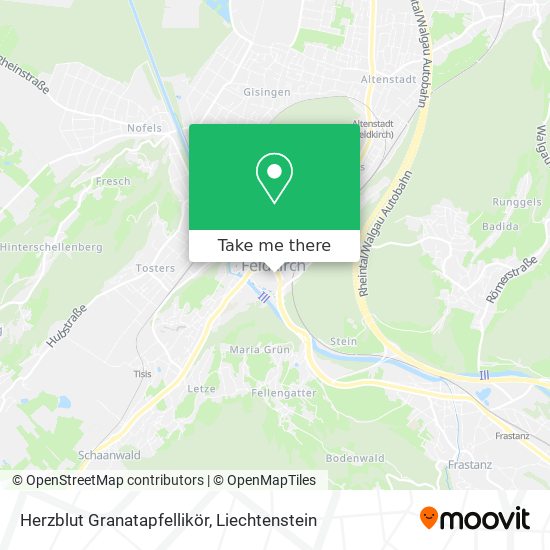 Herzblut Granatapfellikör map