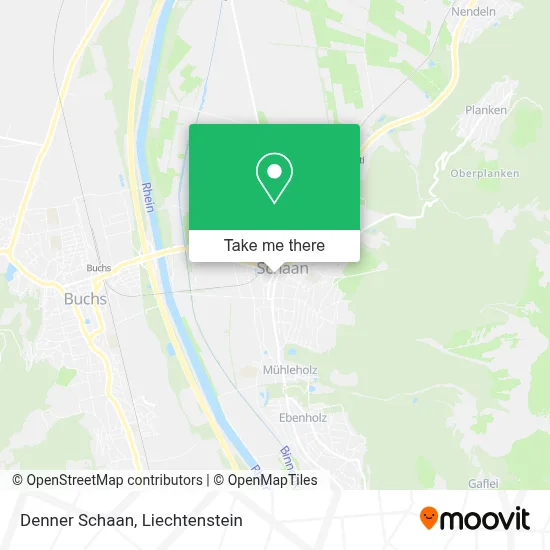 Denner Schaan map