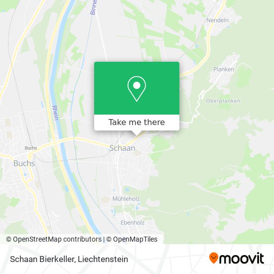Schaan Bierkeller map
