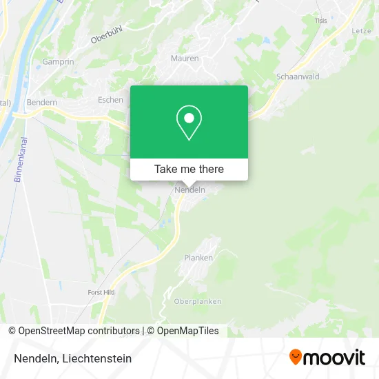 Nendeln map