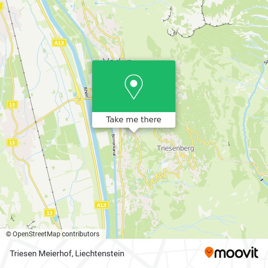 Triesen Meierhof map