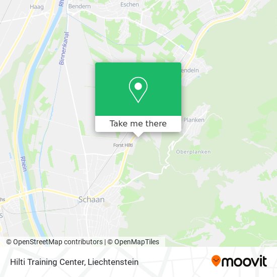 Hilti Training Center map