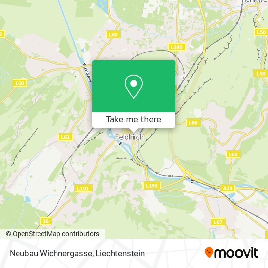 Neubau Wichnergasse map