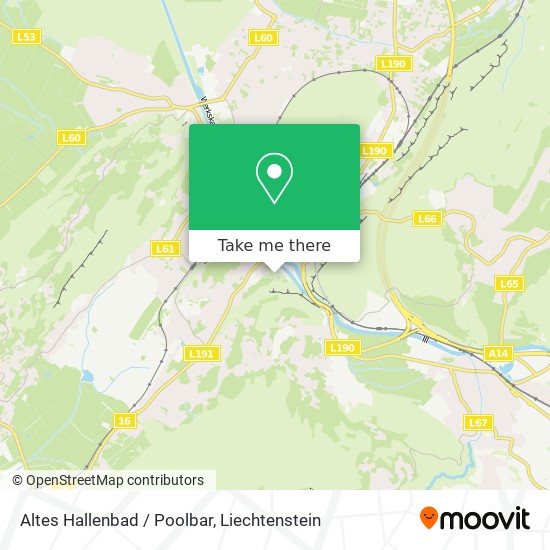 Altes Hallenbad / Poolbar map