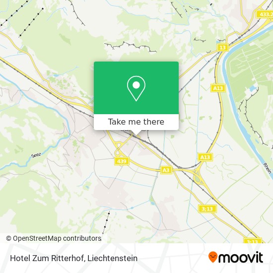 Hotel Zum Ritterhof map