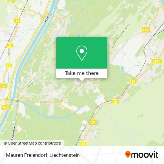 Mauren Freiendorf map