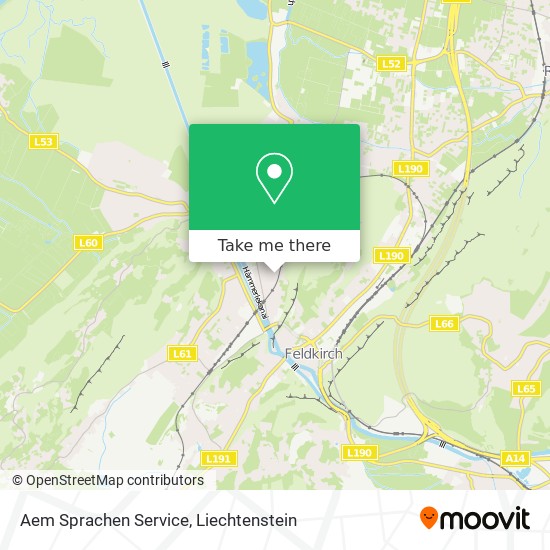 Aem Sprachen Service map