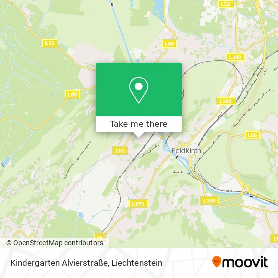 Kindergarten Alvierstraße map