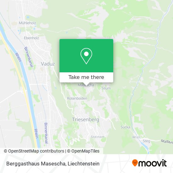 Berggasthaus Masescha map