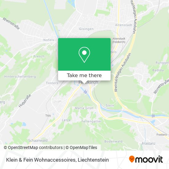 Klein & Fein Wohnaccessoires map