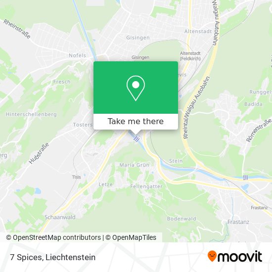 7 Spices map