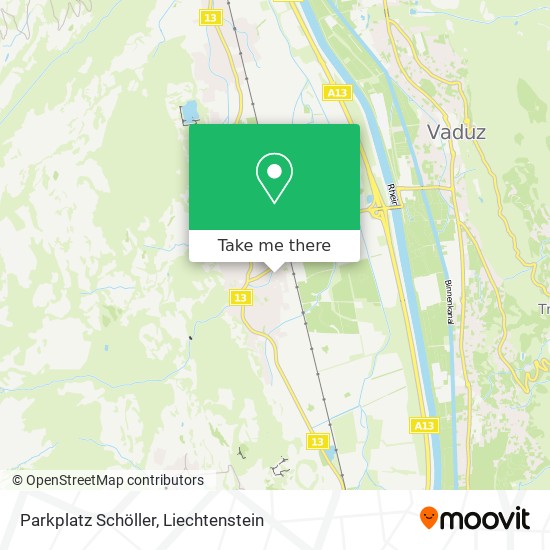 Parkplatz Schöller map