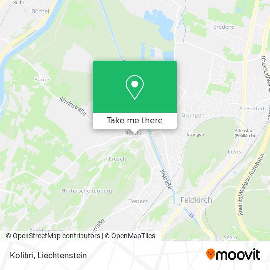 Kolibri map