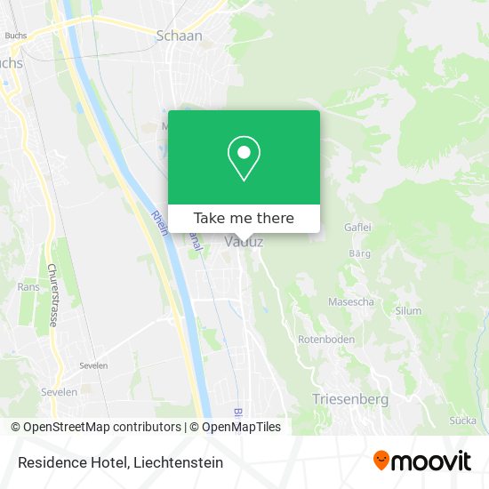 Residence Hotel map