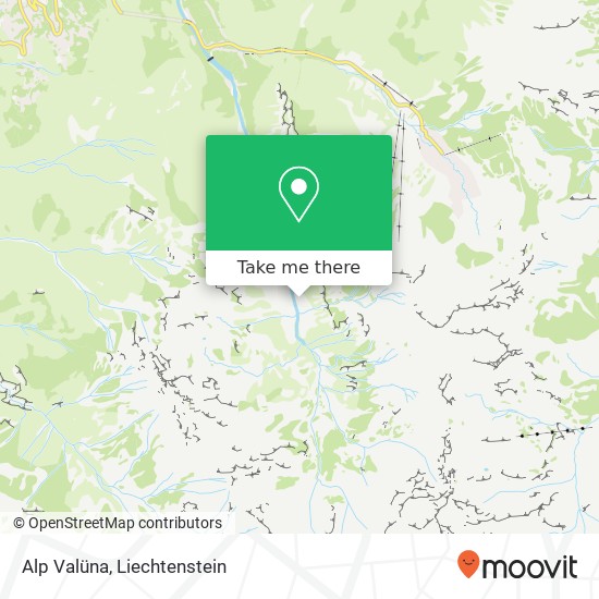 Alp Valüna map