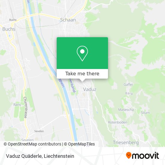 Vaduz Quäderle map