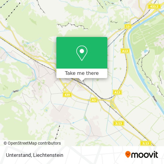 Unterstand map