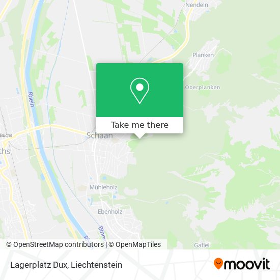 Lagerplatz Dux map