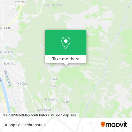 Alpspitz map