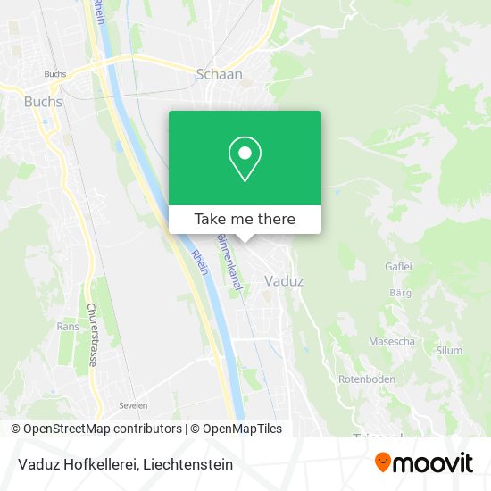 Vaduz Hofkellerei map