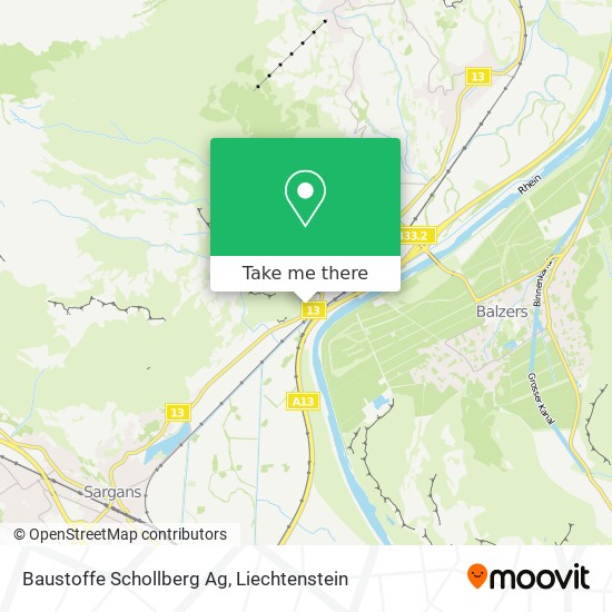 Baustoffe Schollberg Ag map