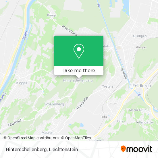 Hinterschellenberg map