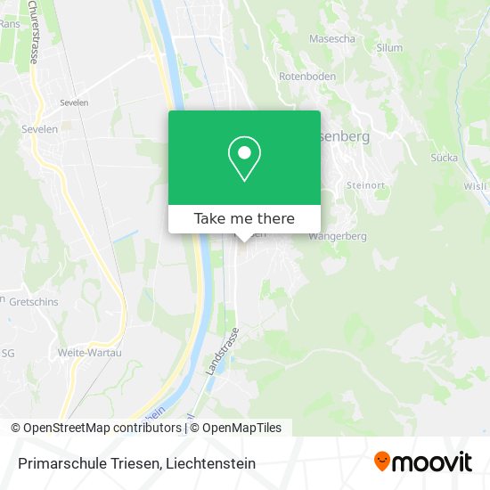 Primarschule Triesen map