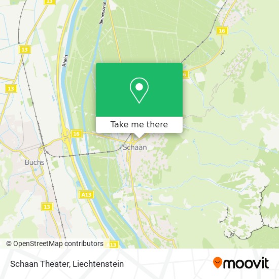 Schaan Theater map