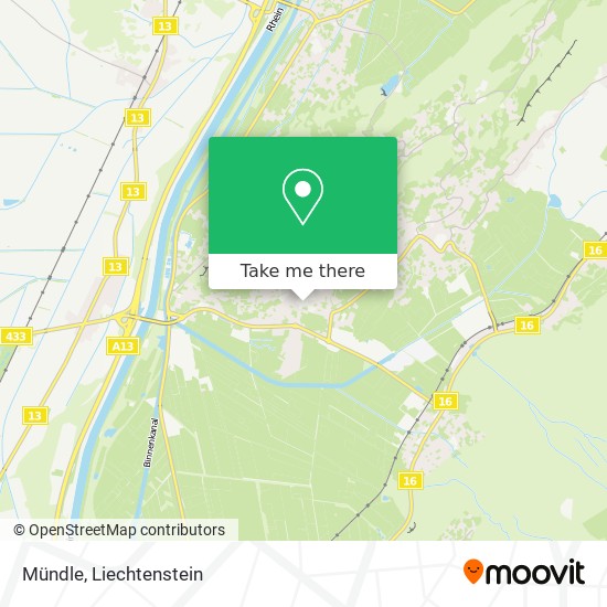 Mündle map